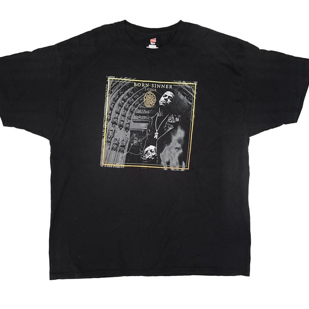 Retro j cole born sinner tee